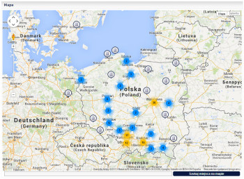 Mapa klientów - CRM wer. 1.16