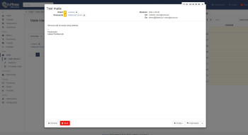 inFirma 2.0 - podgląd maila